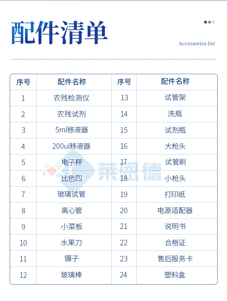 便攜農(nóng)殘檢測儀
